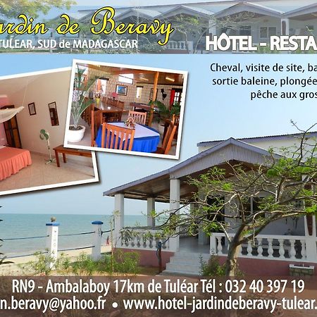 Jardin De Beravy Hotel Toliara Exterior photo