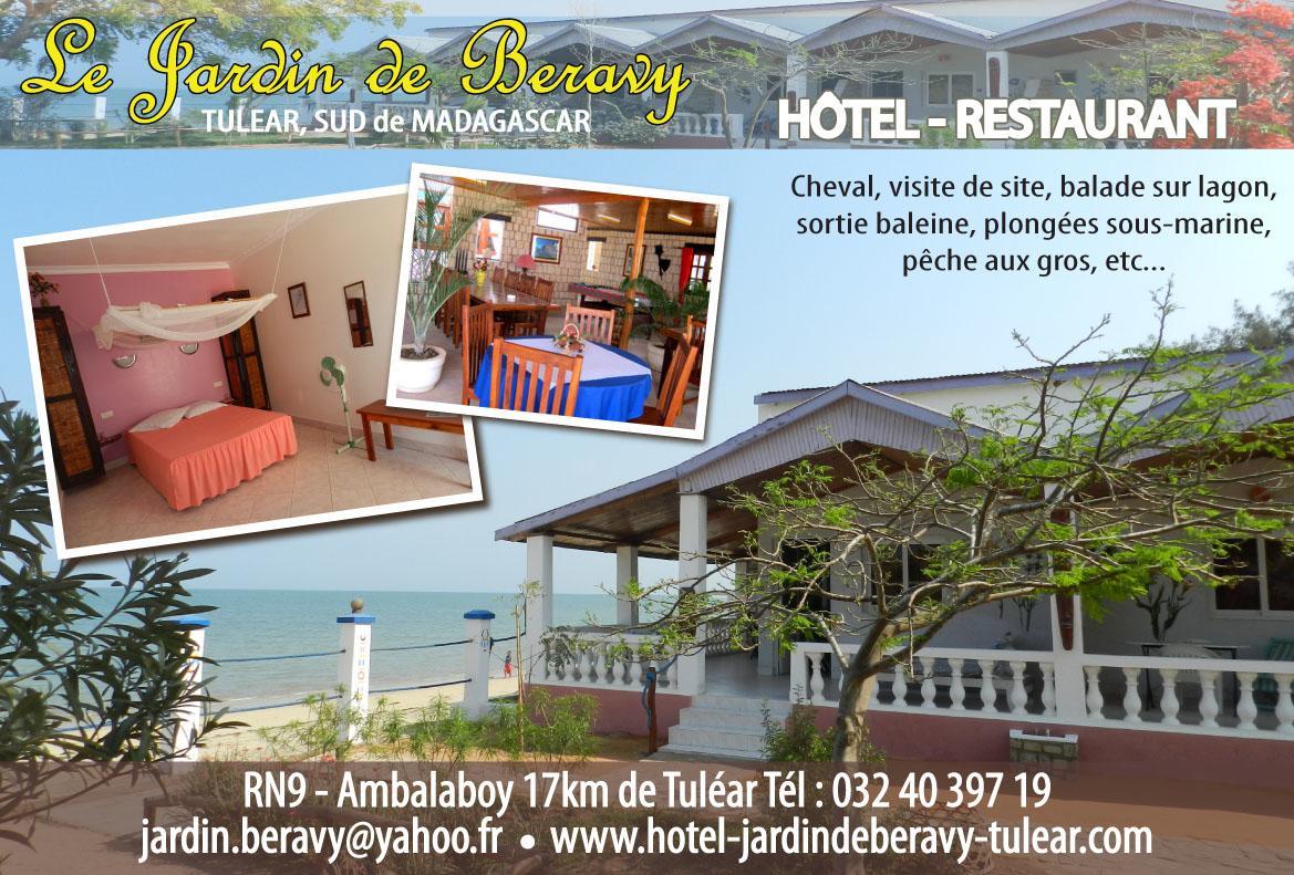 Jardin De Beravy Hotel Toliara Exterior photo